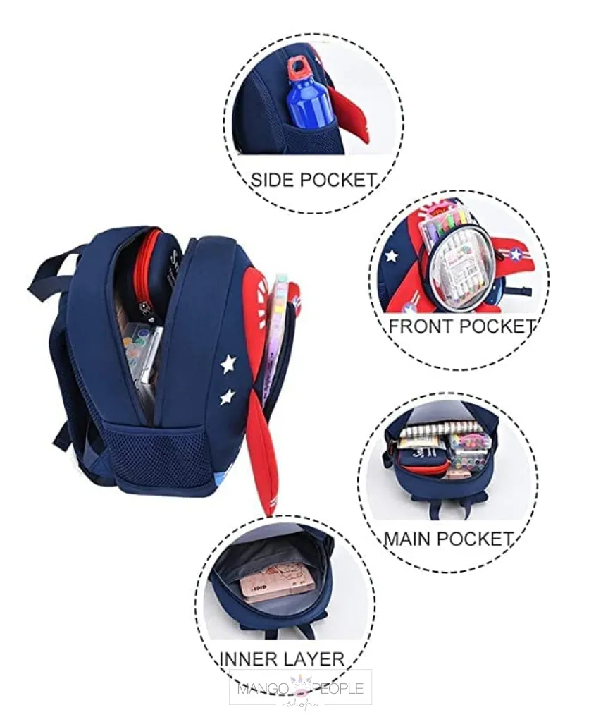 My Dream Astronaut Design Backpack For Kids