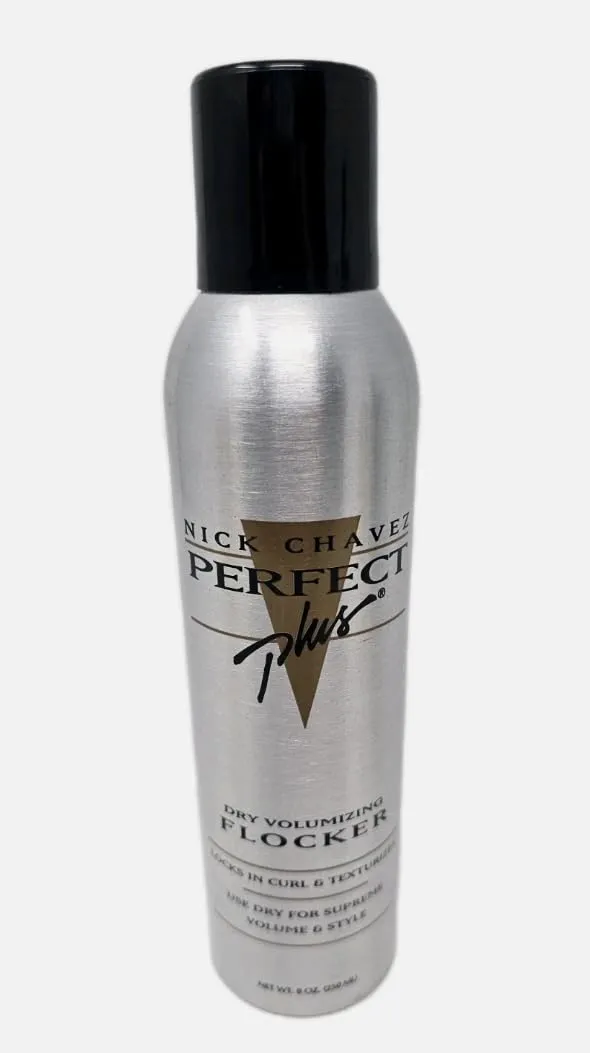 N. Chavez Perfect Plus Dry Volumizing Flocker, Fast-Drying Hair Texturizing Spray, 8 Oz, Nick C.