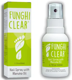 Nail Treatment for Toenail, Extra Strength Manuka Oil Spray, No Mess! Renew Damaged, Broken, Cracked & Discolored Nails (1 Pack)