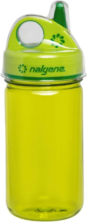 Nalgene Kids Grip-N-Gulp Water Bottles, Leak Proof Sippy Cup, Durable, BPA and BPS Free, Dishwasher Safe, Reusable and Sustainable, 12 Ounces