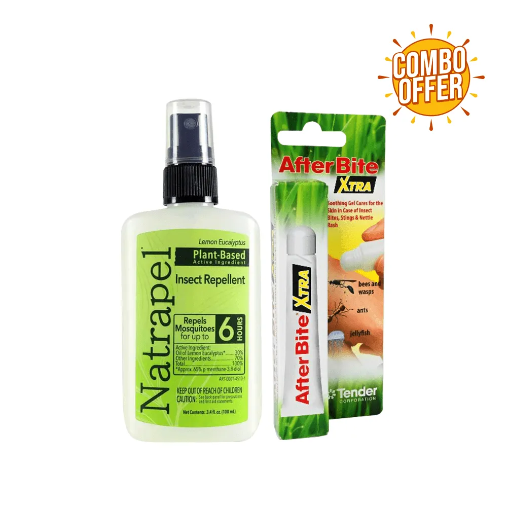 Natrapel Lemon Eucalyptus Insect Repellent Spray 100ml   After Bite Extra