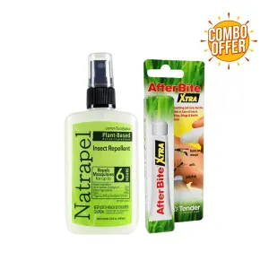 Natrapel Lemon Eucalyptus Insect Repellent Spray 100ml   After Bite Extra