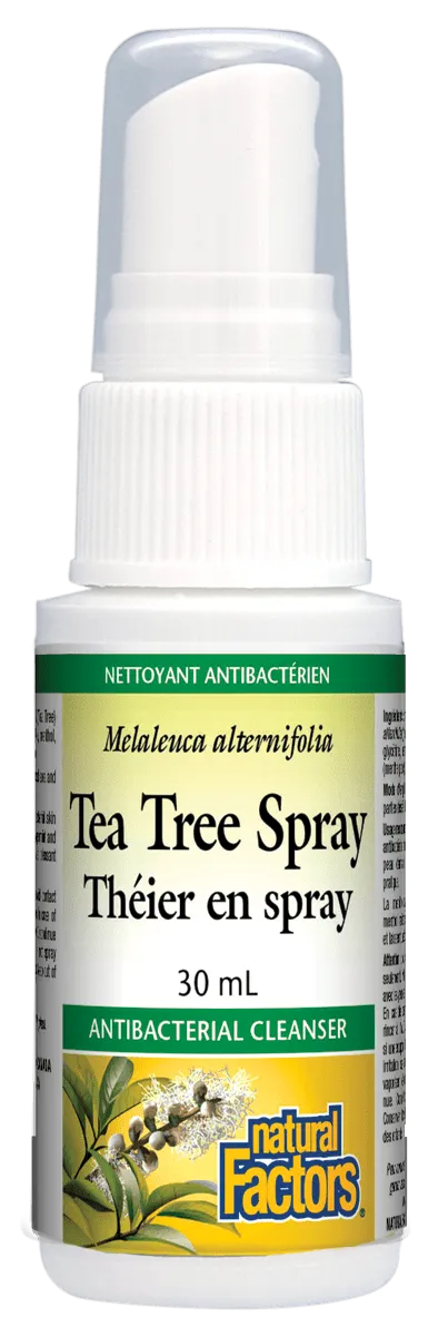 Natural Factors Tea Tree Spray (30 mL)