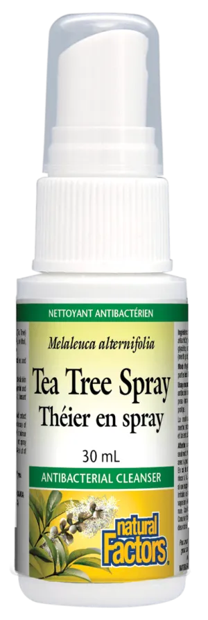 Natural Factors Tea Tree Spray (30 mL)