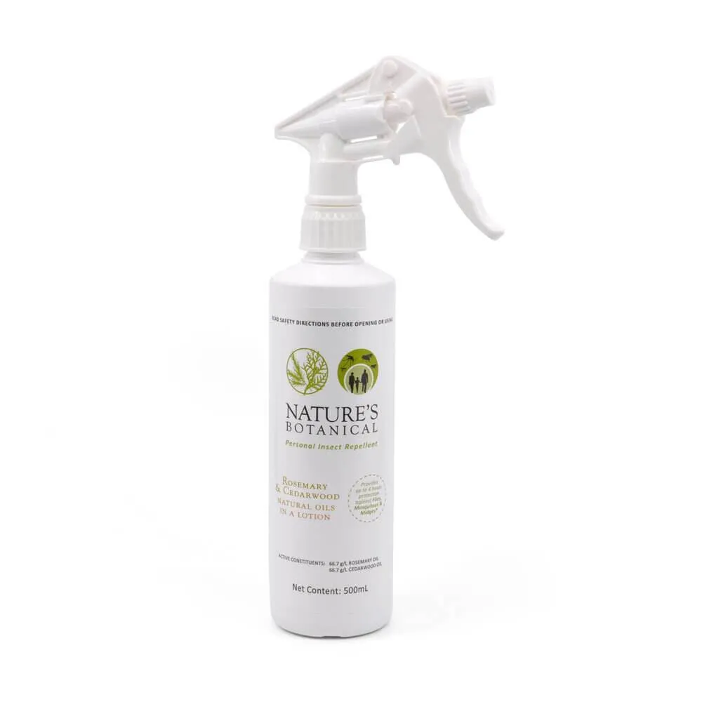 Natures Botanical Repellent Spray Lotion