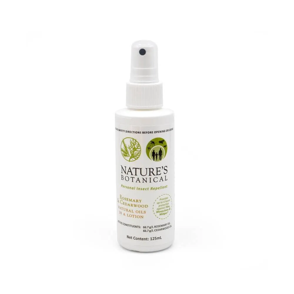 Natures Botanical Repellent Spray Lotion
