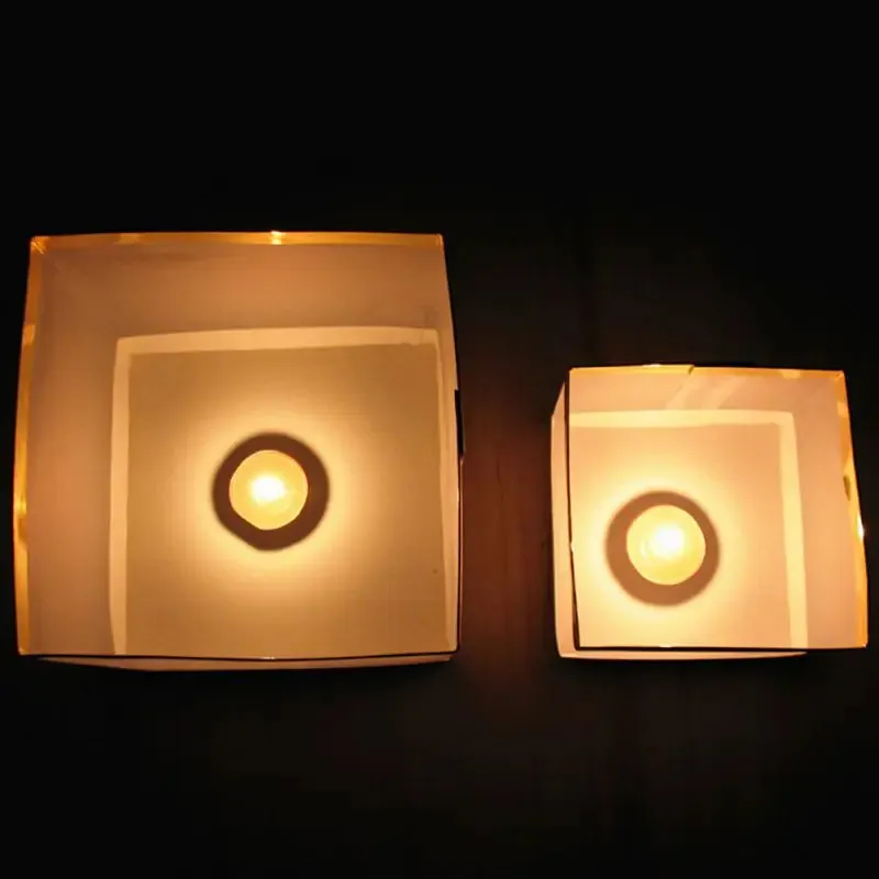 New Floating Water Square Lantern Paper Lanterns