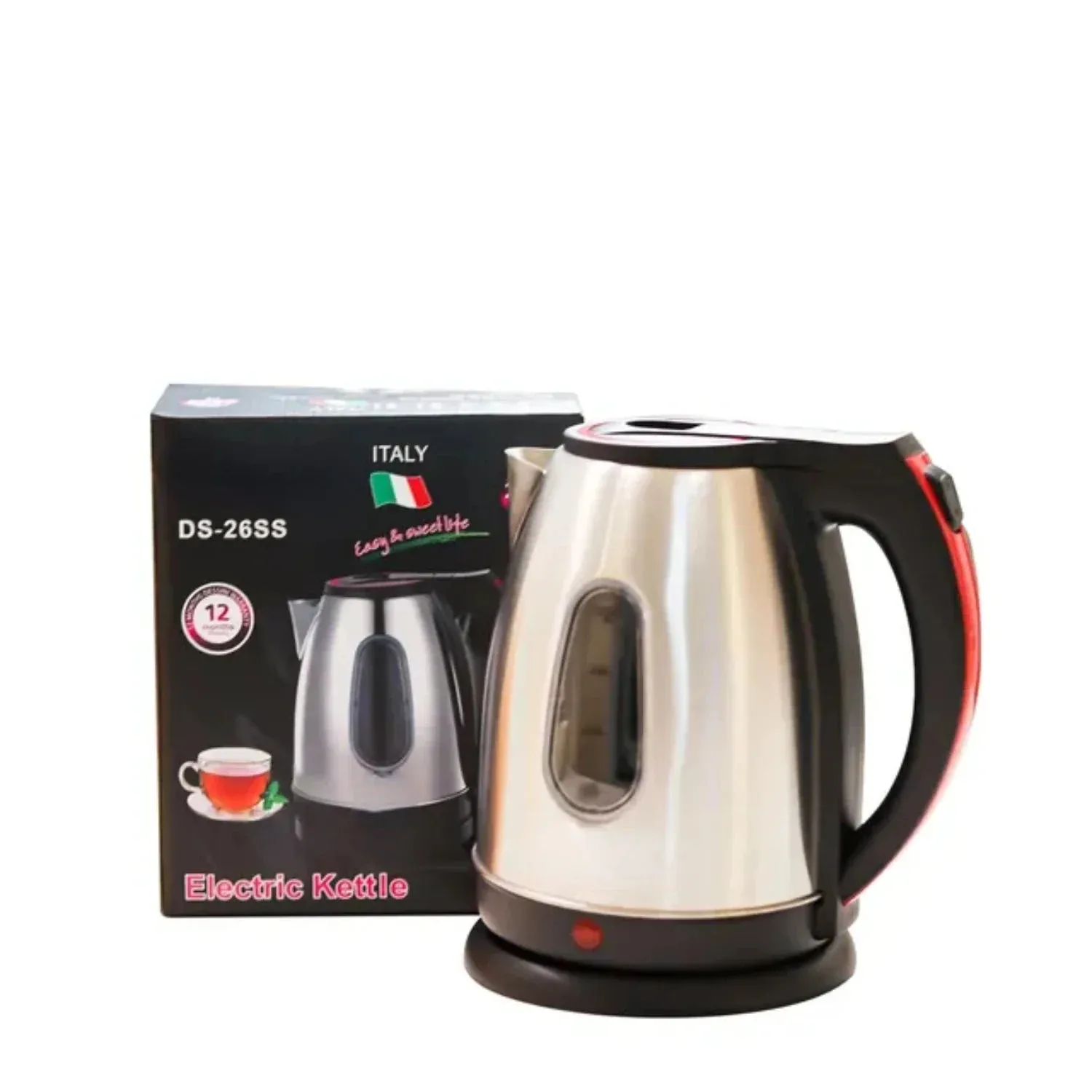 NEW Highly Durable 1.8L Stainless Steel Automatic Kitchen Appliance Kettle Boils Quickly and Efficiently