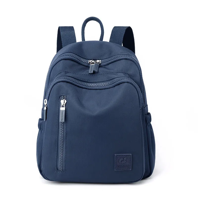 New Nylon Water Repellent Large-capacity Backpack Female Lightweight Backpack