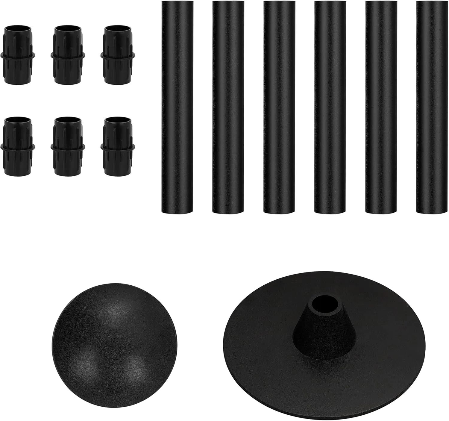 NEXCOVER Boat Cover Support - 2 Pack ABS Adjustable Poles (12'-54'), Boat Cover Poles