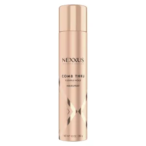 Nexxus Flexible Hold Hairspray Comb Thru for a Lightweight, Brushable Hold, with StyleProtect Technology 10 oz
