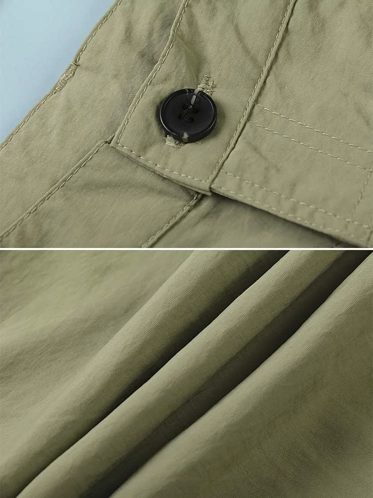 OCHENTA Men & Boys' Quick Dry Cargo Pants for Outdoor Hiking Camping Fishing