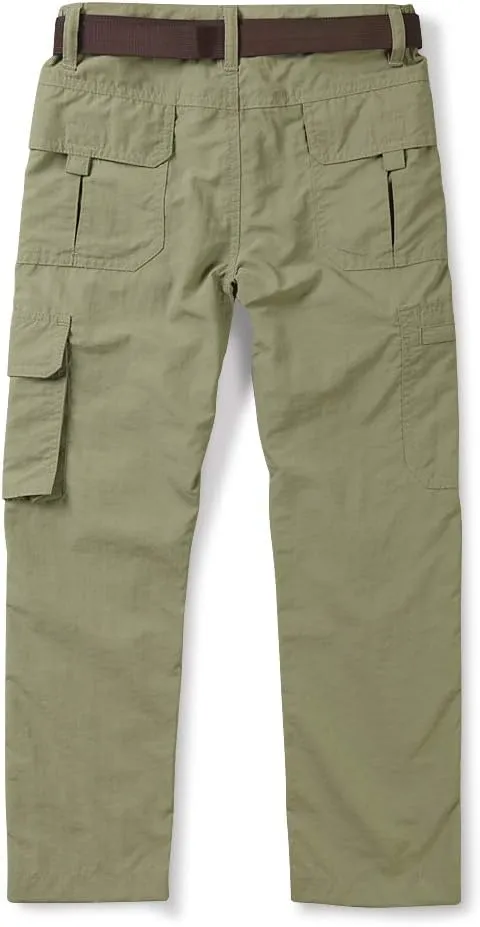 OCHENTA Men & Boys' Quick Dry Cargo Pants for Outdoor Hiking Camping Fishing