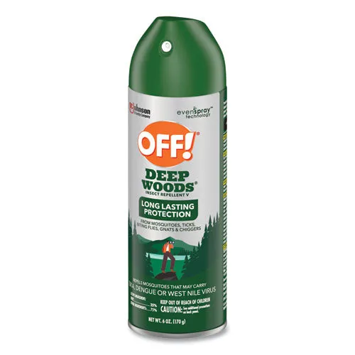 OFF!® Deep Woods Insect Repellent, 6 oz Aerosol Spray