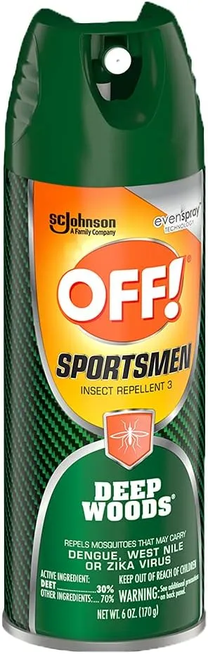 Off! Deep Woods Sportsman Insect Spray 6 Ounce (Pack of 12)