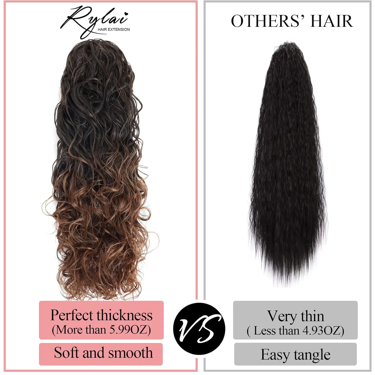 Ombre 1B/30 Hair Extensions Ponytail - for black women Long Wavy Drawstring Ponytail Extainson Clip in Ponytail Extensions Blonde real natural hair fake ponytails