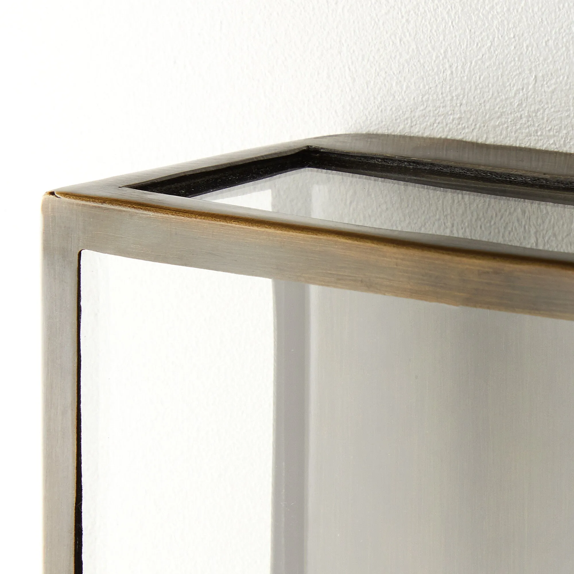 Orford IP44 exterior wall light in bronze