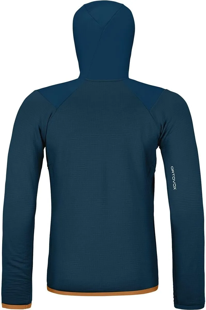 Ortovox, Fleece Grid Hooded Jacket - Men's