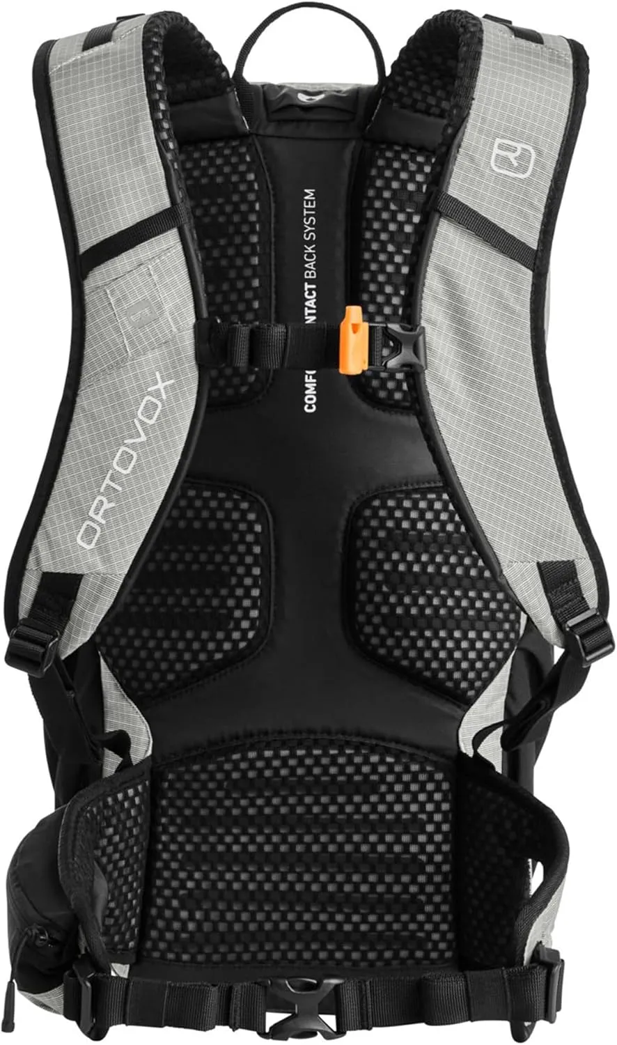 Ortovox Traverse Pure 18L S Alpine Climbing Backpack with Shorter Back Lengths for Men & Women - Grey Marble - 18 Liter