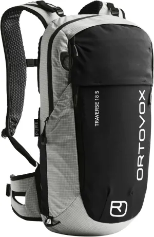 Ortovox Traverse Pure 18L S Alpine Climbing Backpack with Shorter Back Lengths for Men & Women - Grey Marble - 18 Liter