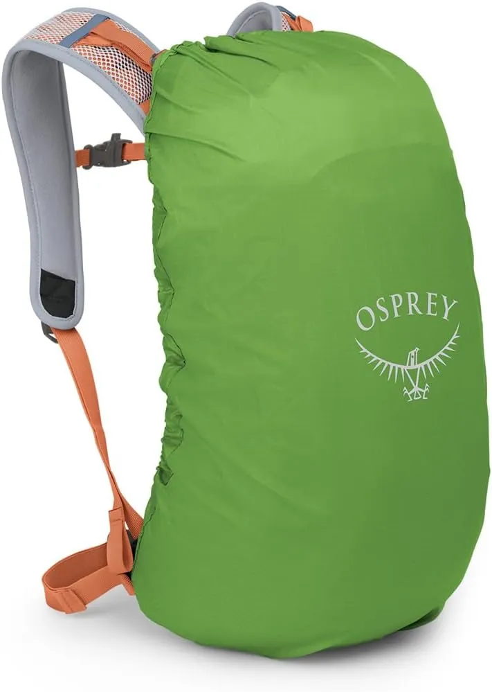 Osprey Hikelite 18L Unisex Hiking Backpack, 18 Koi Orange/Blue Venture, One Size