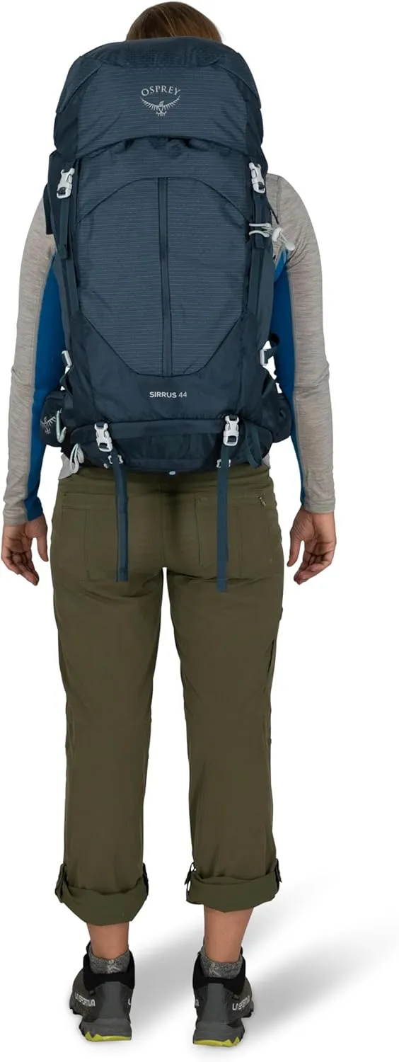 Osprey Sirrus 44L Women's Hiking Backpack, Tunnel Vision Grey