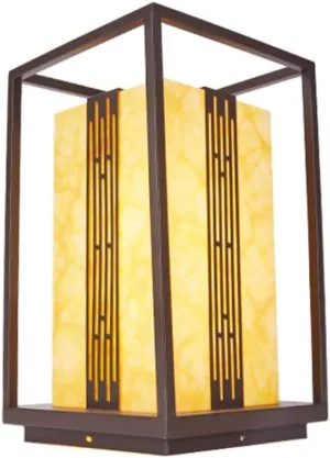 Outdoor Column Head Lamp, Outdoor Waterproof Lamp, Simple Courtyard Lamp, Garden Landscape Lawn Lamp