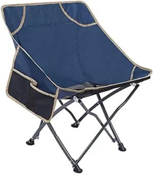 Outdoor Folding Chair Camp Chair Lounge Camping Stools Outdoor Beaach High Back Chair Portable Fishing Chairs with Storage Backpack