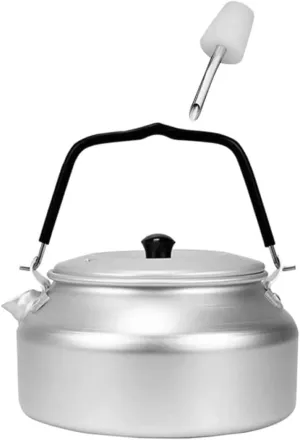 Outdoor Picnic Kettle Stainless Steel 0.9l Cooking and Boiling Essential