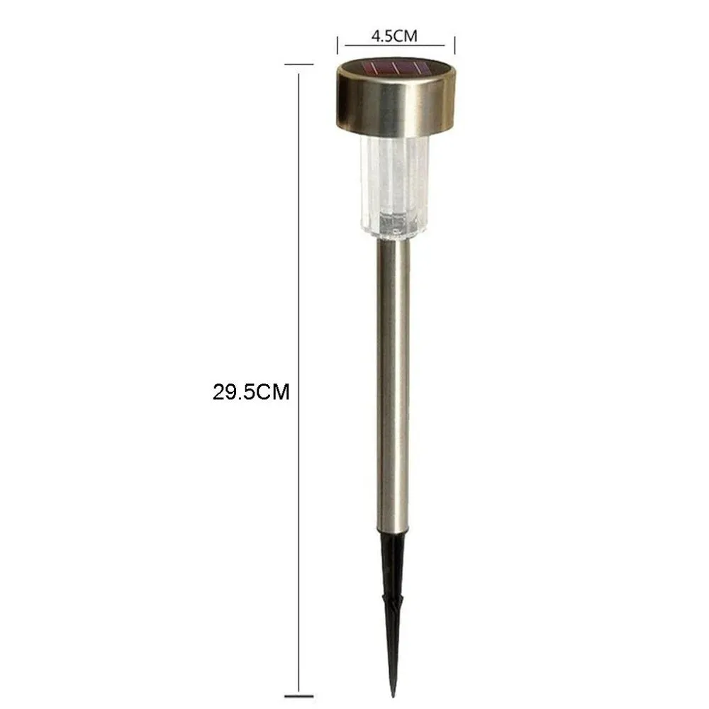 Outdoor Solar Garden Lights, Solar-Powered Lamp Lantern, Waterproof Landscape Lighting for Pathway, Yard, Lawn, and Garden Decoration