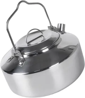 Outdoor Supplies Stainless Steel Water Pot Wear-resistant Camping Kettle for Hiking