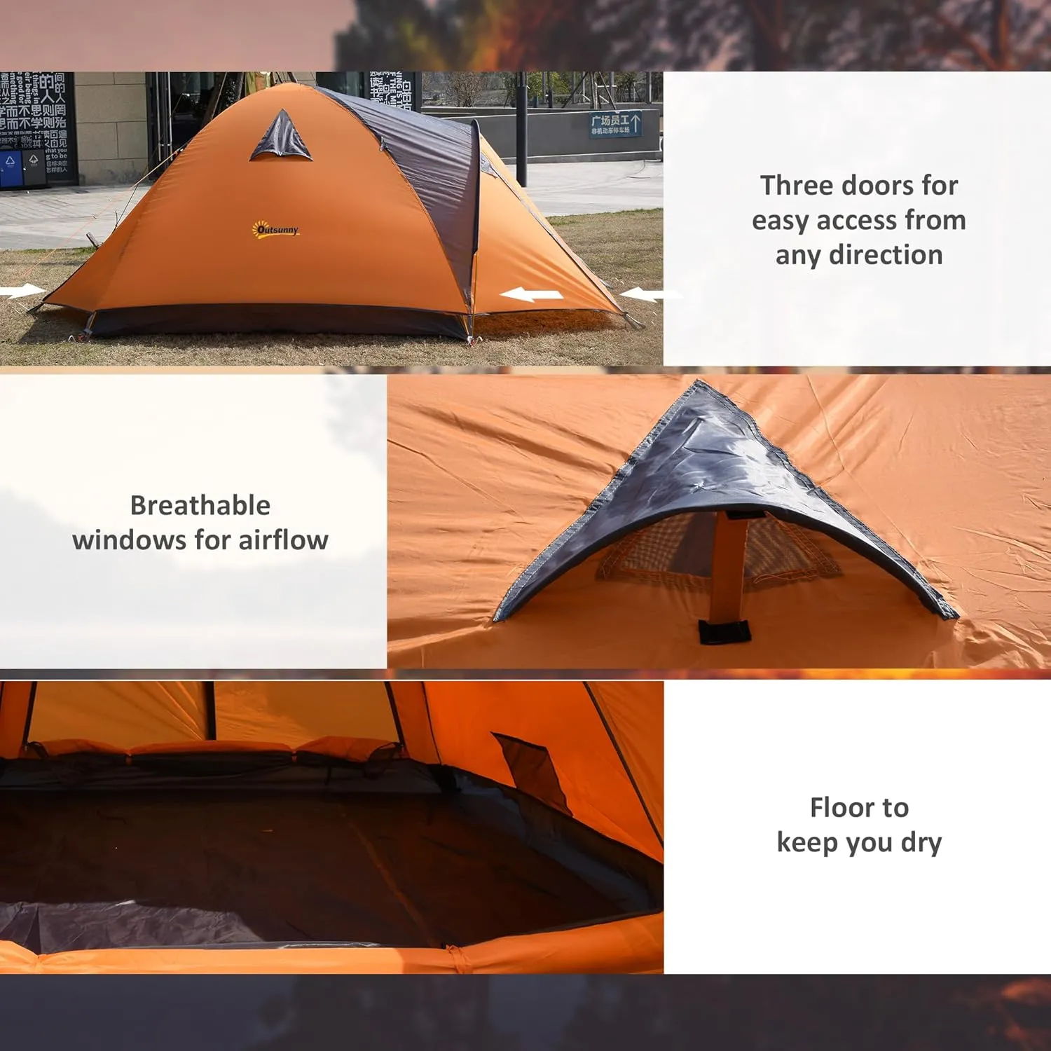 Outsunny Tents Camping Tent