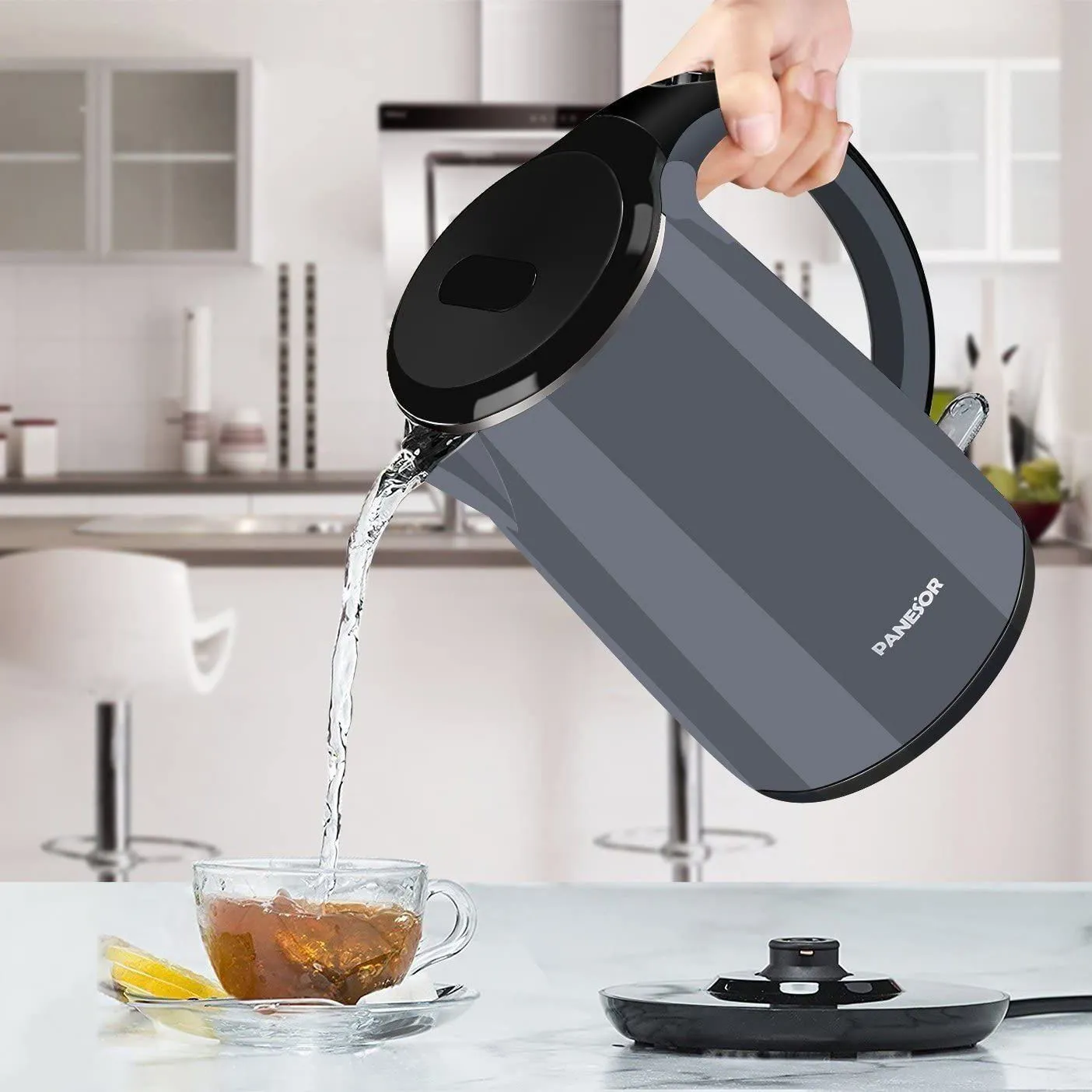 Panesor 1.7L BPA Free Cordless Electric Tea Kettle