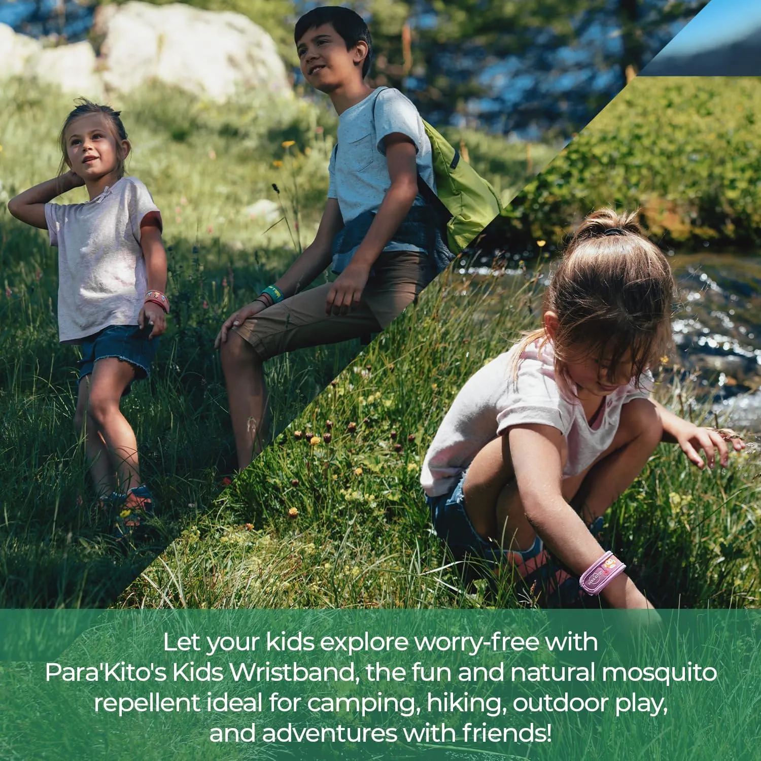 PARA'KITO Bug & Mosquito Bracelets for Kids | Mosquito Spray Alternative | Waterproof, Outdoor Insect Wristband w/Natural Essential Oils | Hiking, Trekking & Camping Accessories (Koala)