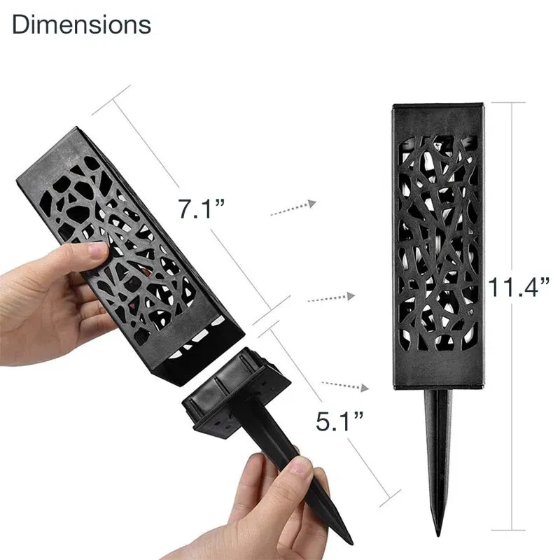 Pathway Retro-inspired LED Integrated Solar Trending product Light Powered