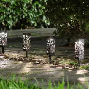 Pathway Retro-inspired LED Integrated Solar Trending product Light Powered