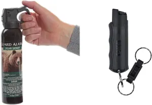 Personal Security Products Mace Brand Guard Alaska Maximum Strength Bear Spray – 20’ Powerful Pepper Spray – Mace Spray Self-Defense for Hiking, Camping, and Other Outdoor Activities, Made in USA