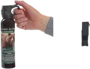 Personal Security Products Mace Brand Guard Alaska Maximum Strength Bear Spray – 20’ Powerful Pepper Spray – Mace Spray Self-Defense for Hiking, Camping, and Other Outdoor Activities, Made in USA