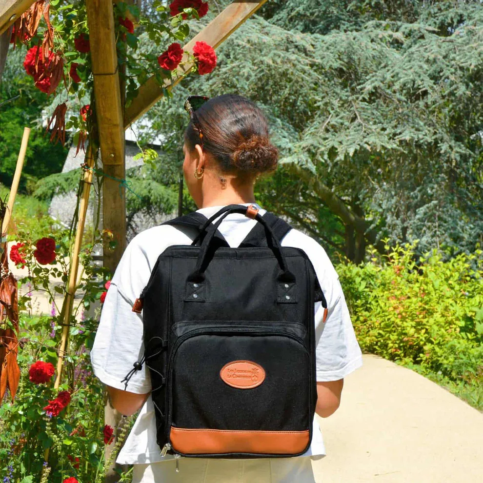 Picnic Backpack Escapade Black 2 Person