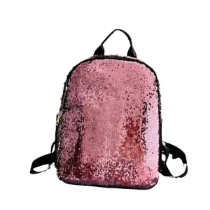 Pink Glitter Backpack