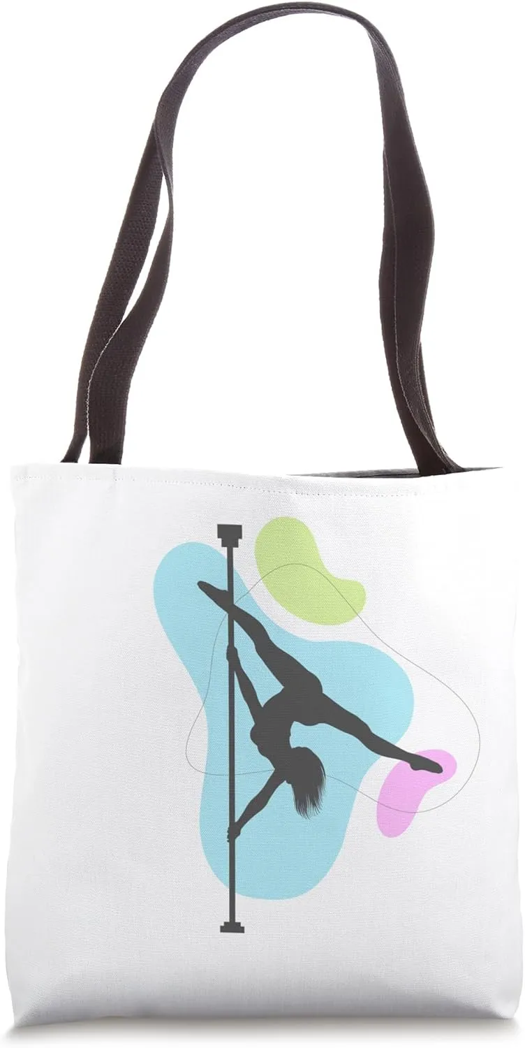 Pole Dancer - Graphic Pose Pole Dance Tote Bag