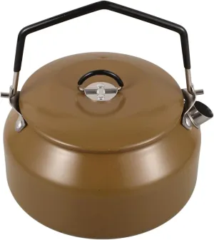 POPETPOP Stainless Steel Camping Kettle Portable Outdoor Water Container for Boiling Tea Meals Lightweight Design Camping Accessory for Adventure