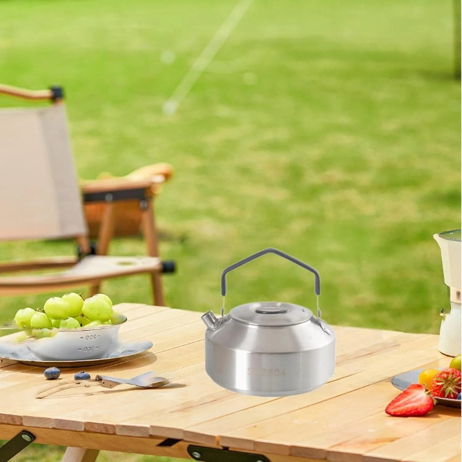 Portable Kettle for Camping, Lightweight Water Jug for Tea and Coffee