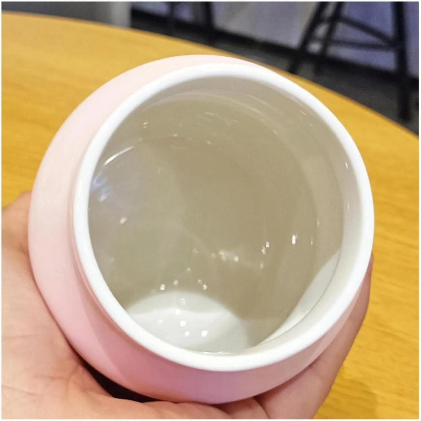 Portable Kettle Water Bottle Milk Juice Bottle with Straw Cute Cups with Lid and Straw Ceramic Mug with Silicone Lid Cute Water Bottle (Color : Pink-Strawberry, Size : 500ml)