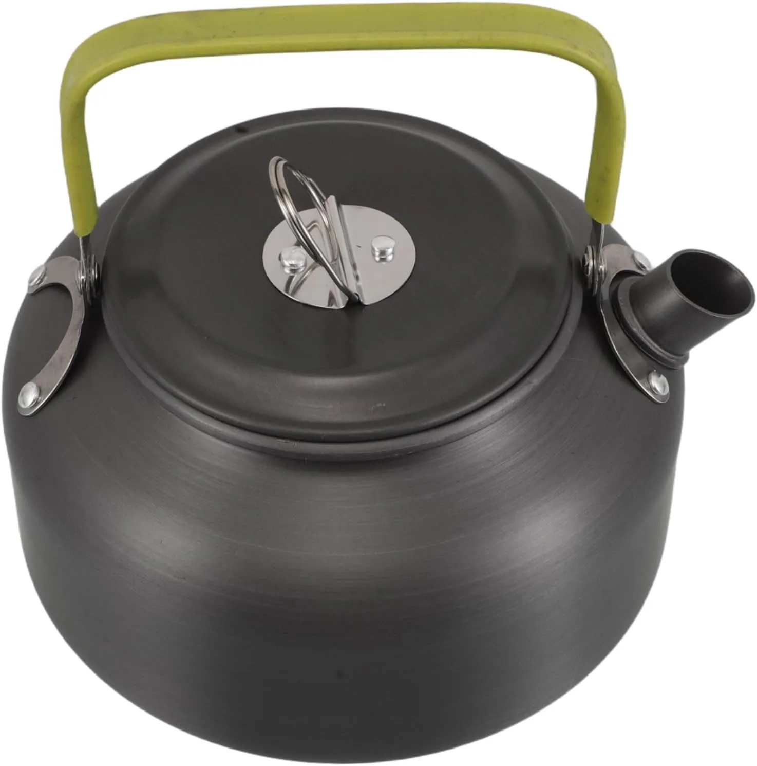 Portable Outdoor Tea Kettle Quick Boil Aluminum Alloy Camping Coffee Pot Multi-function Water Boiler for Picnics Travel and Outdoor Use
