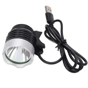 Portable USB Flashlight with Single Lighting Mode, Lightweight Handheld Inspection Tool for Security, Banknote Counterfeiting, and Fluorescent Agent Detection