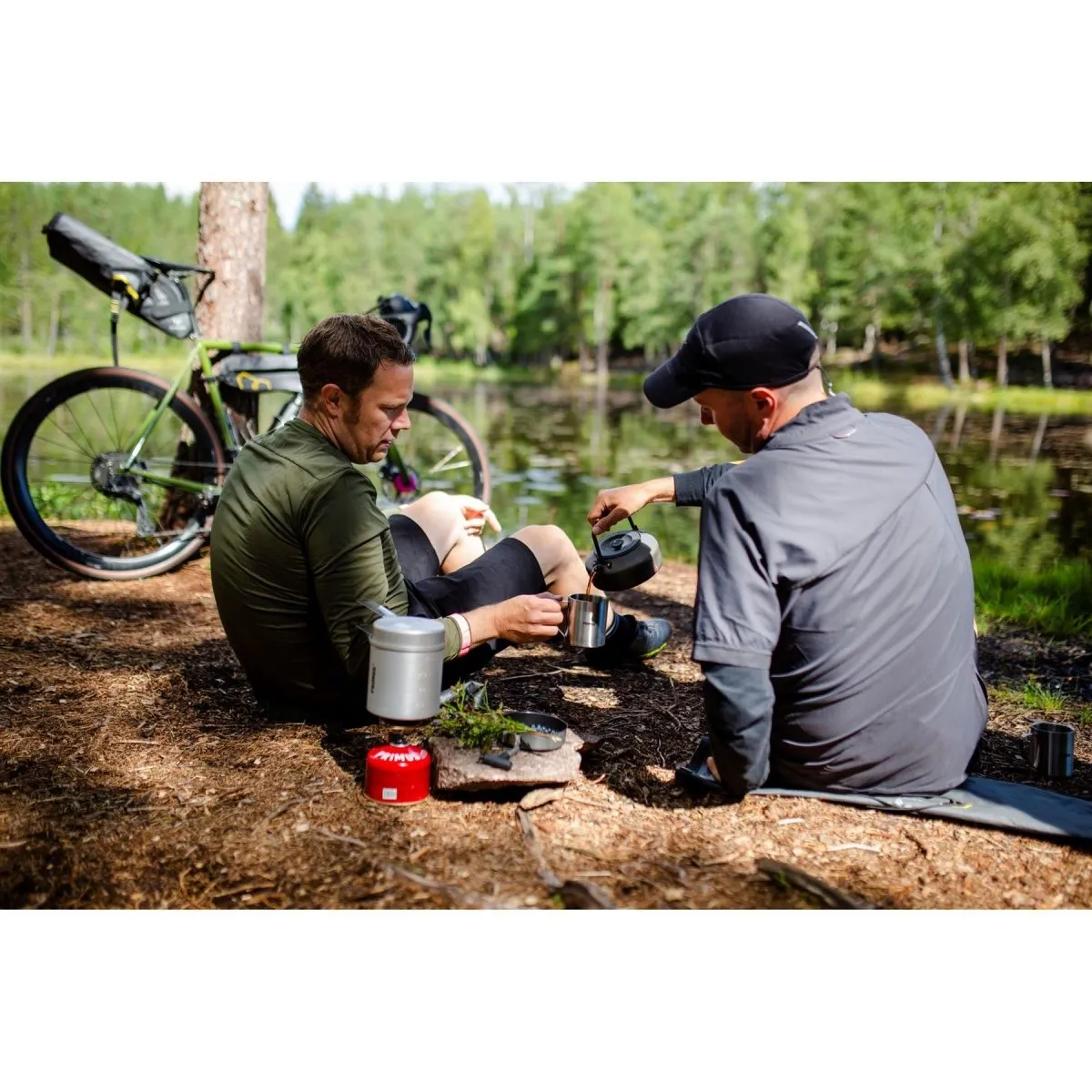 Primus LiTech Kettle 0.9L lightweight hard anodized camping hiking water heating