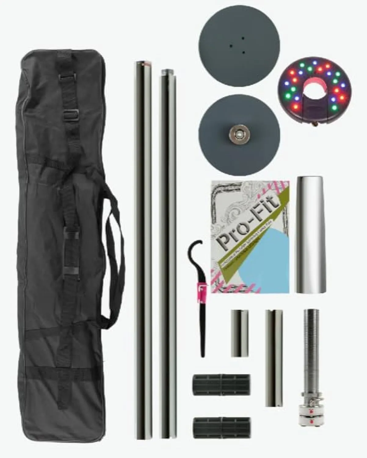 Pro-Fit 45mm Professional Portable Spinning Dance Pole
