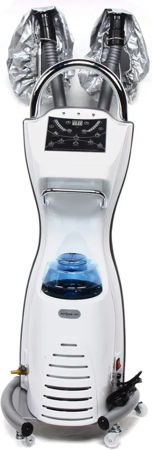 Professional Hair Steamer Vertical Nano Hair Steamer Hairdressing Care Hood Color Processor Beauty Salon with Wheels for Hairdressing Care Hair Repair Beauty Salon 110V 650W