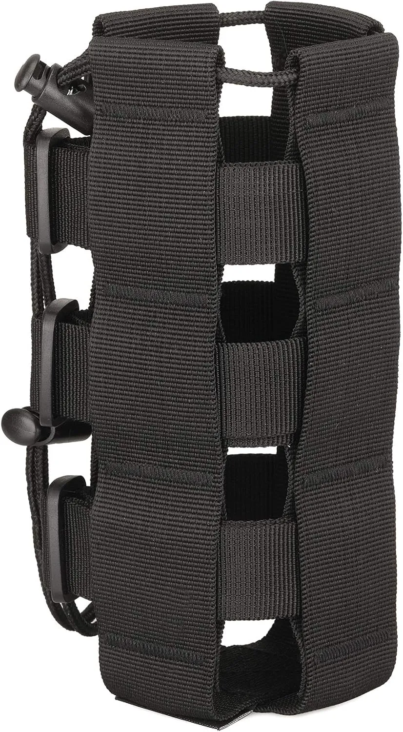 Protector Plus Tactical Water Bottles Pouch Military MOLLE Adjustable Kettle Holder Bag H2O Drinks Carrier Case